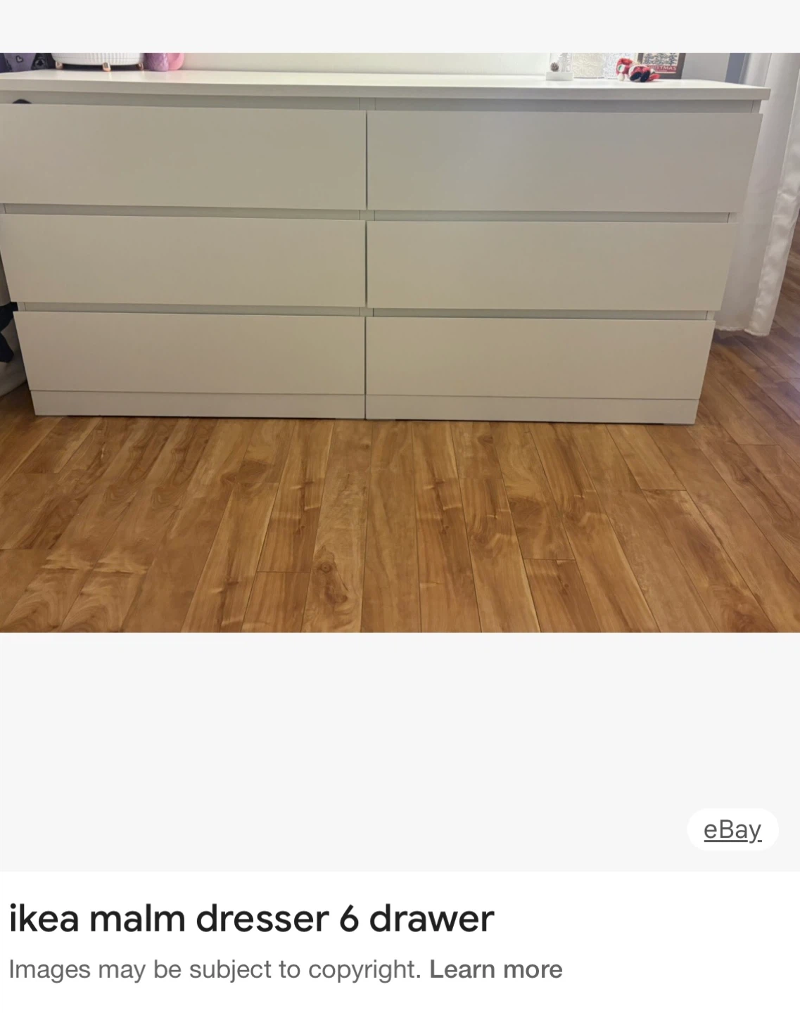 IKEA 6-Drawer Dresser
