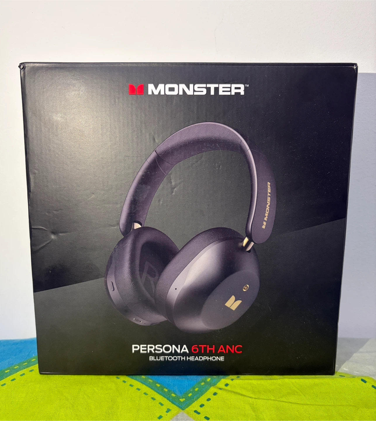 Monster Persona 6th ANC Bluetooth Headphones New In Box
