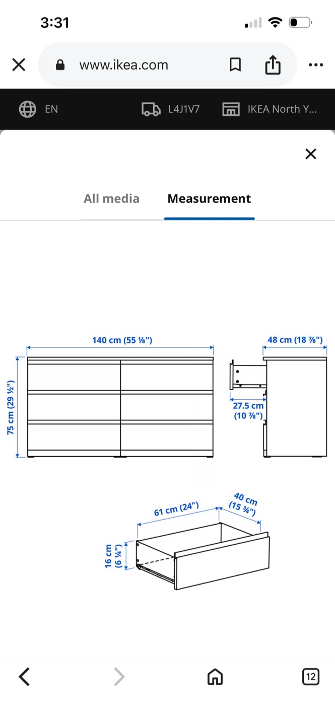 IKEA 6-Drawer Dresser - photo 5