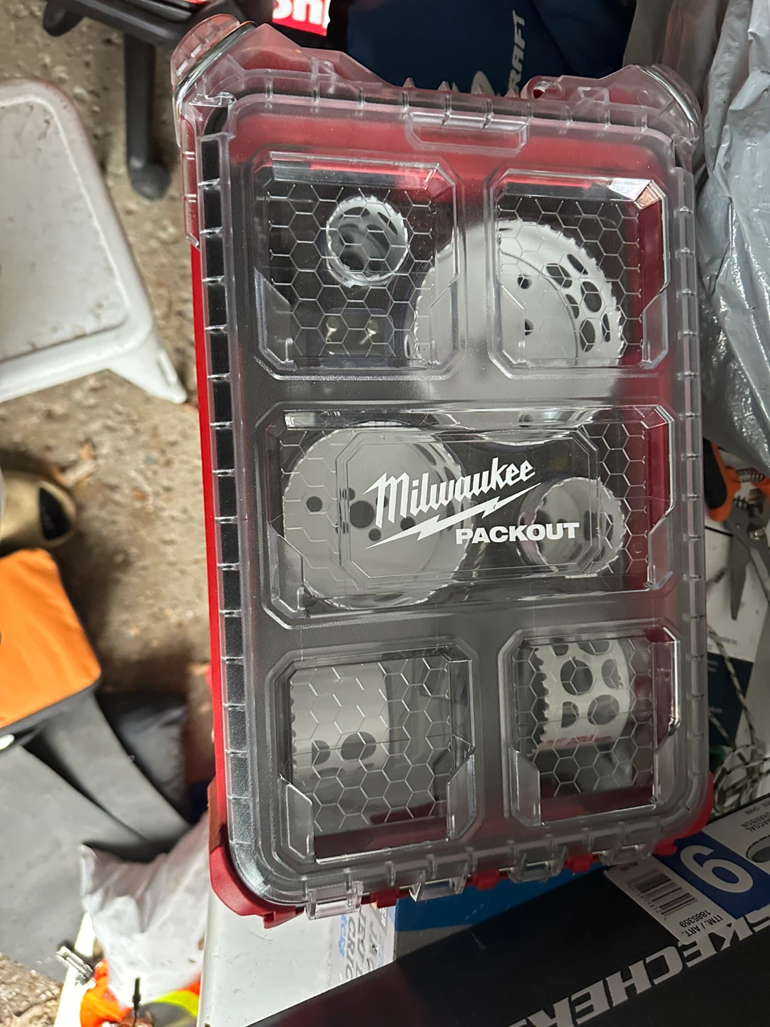 Milwaukee Hole Saw Set in PACKOUT Case