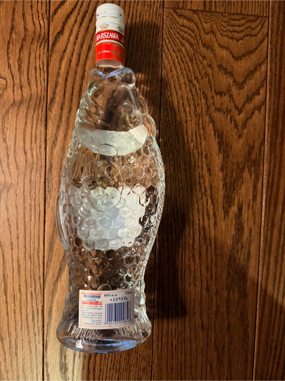Zubrowka Vodka Fish Bottle - photo 2
