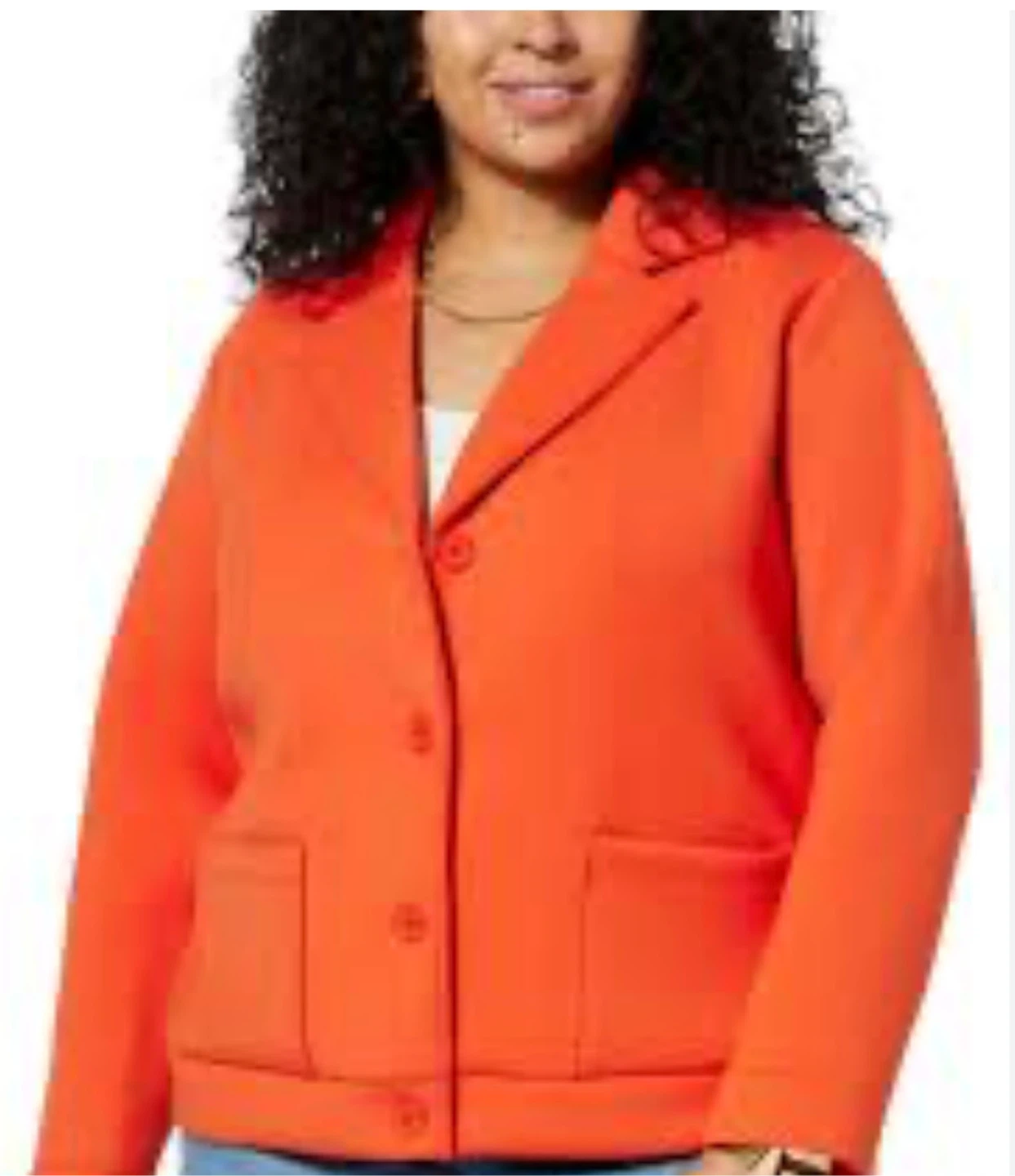NEW - Ladies Wynne Layers Scuba Knit Blazer/Jacket - Size 2X
