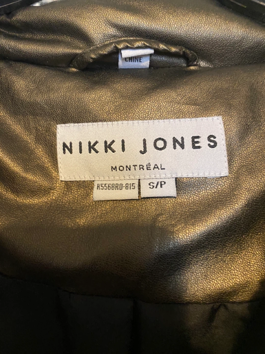 Nikki Jones Metallic Puffer Jacket with Sherpa Collar - photo 2