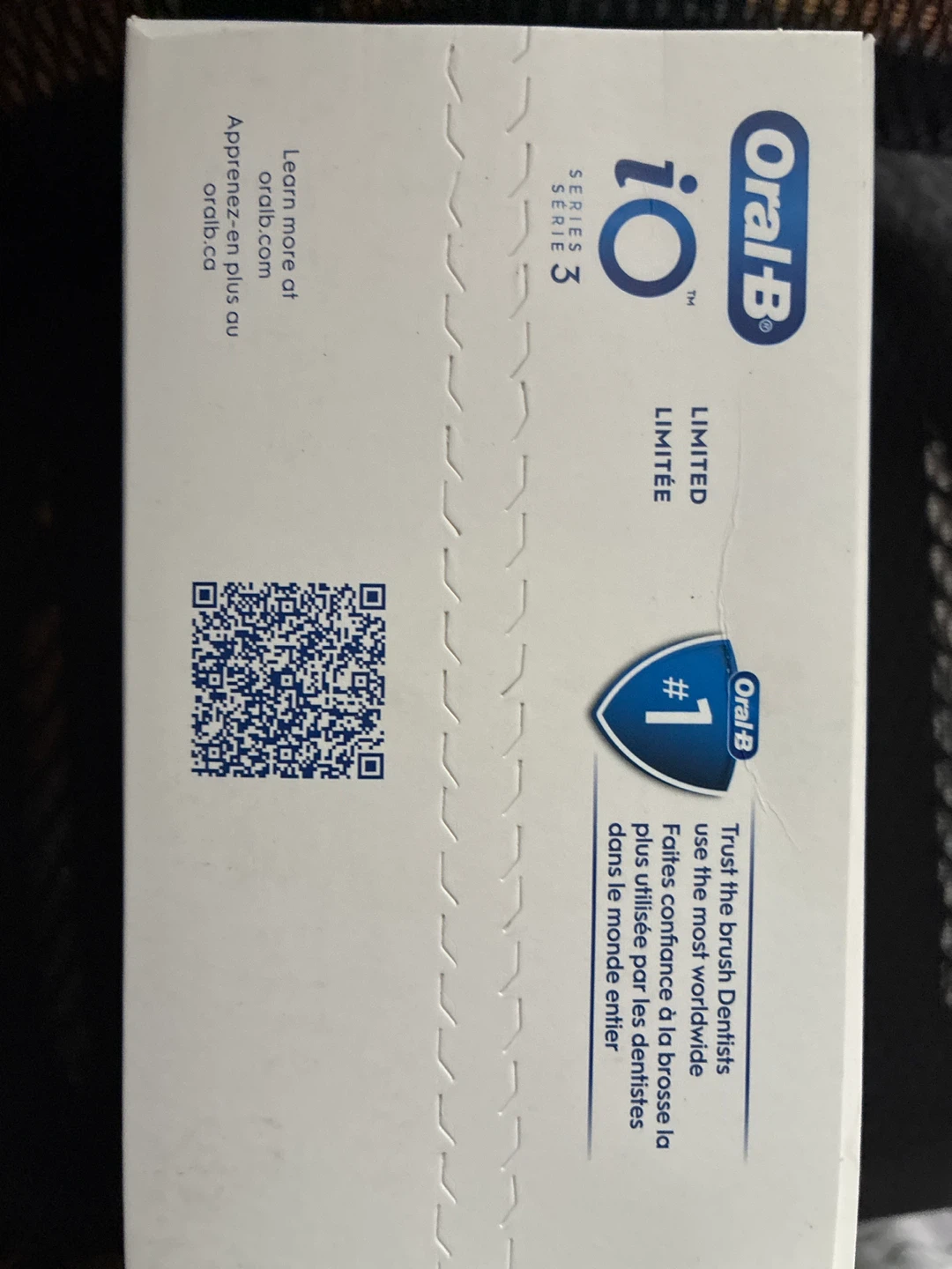 Oral-B iO Series 3 Limited Rechargeable Toothbrush - Matte Black - photo 2