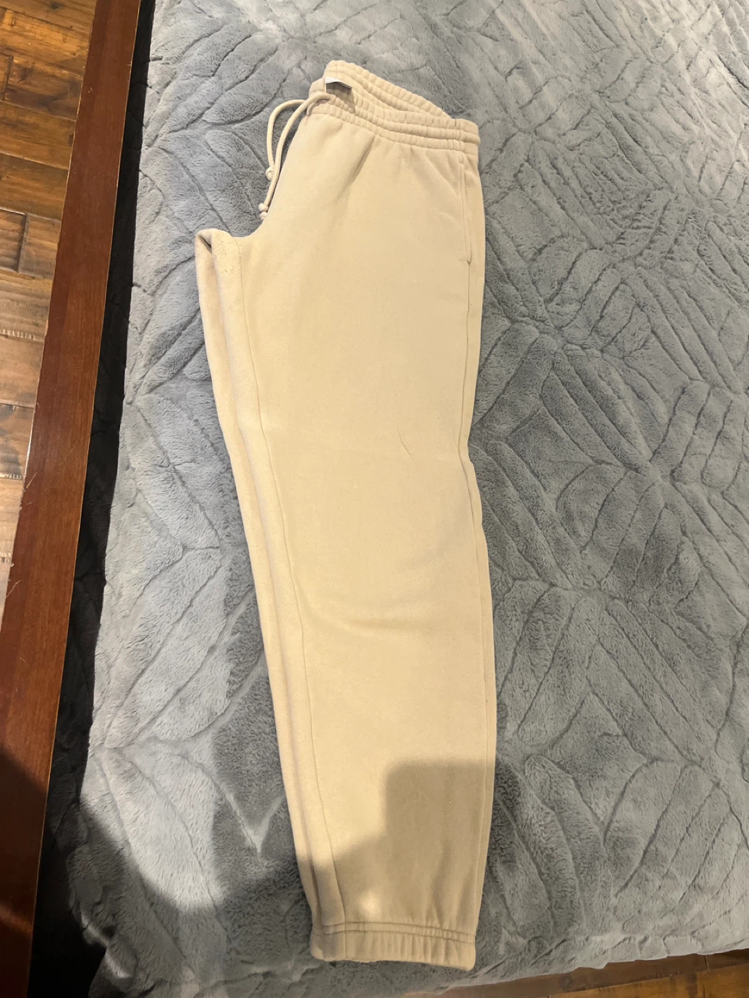 Tna Cozy Boyfriend Sweatpants - Tan - Size L - photo 2