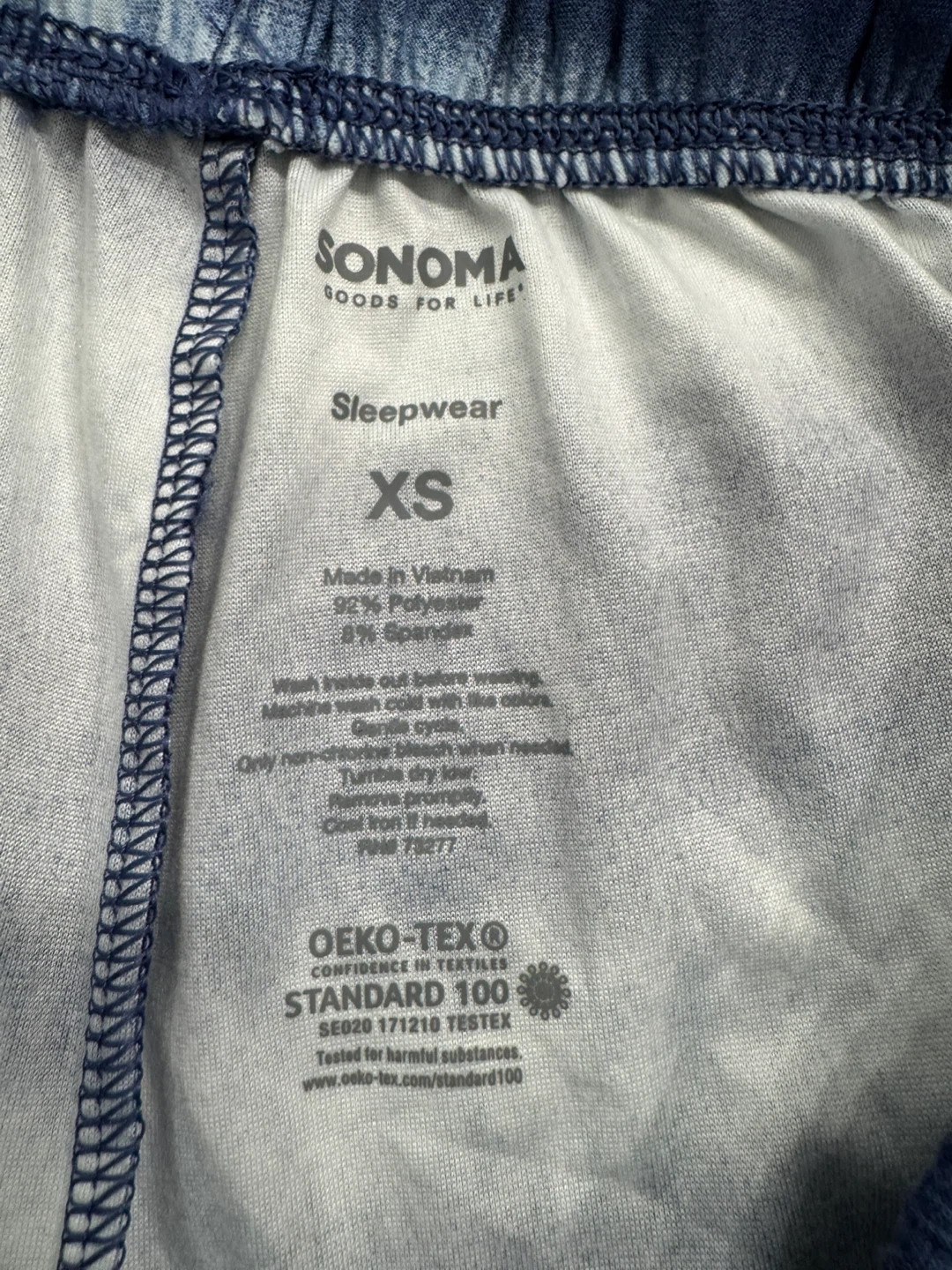 Sonoma Sleepwear Tie-Dye Pajama Pants XS - photo 4