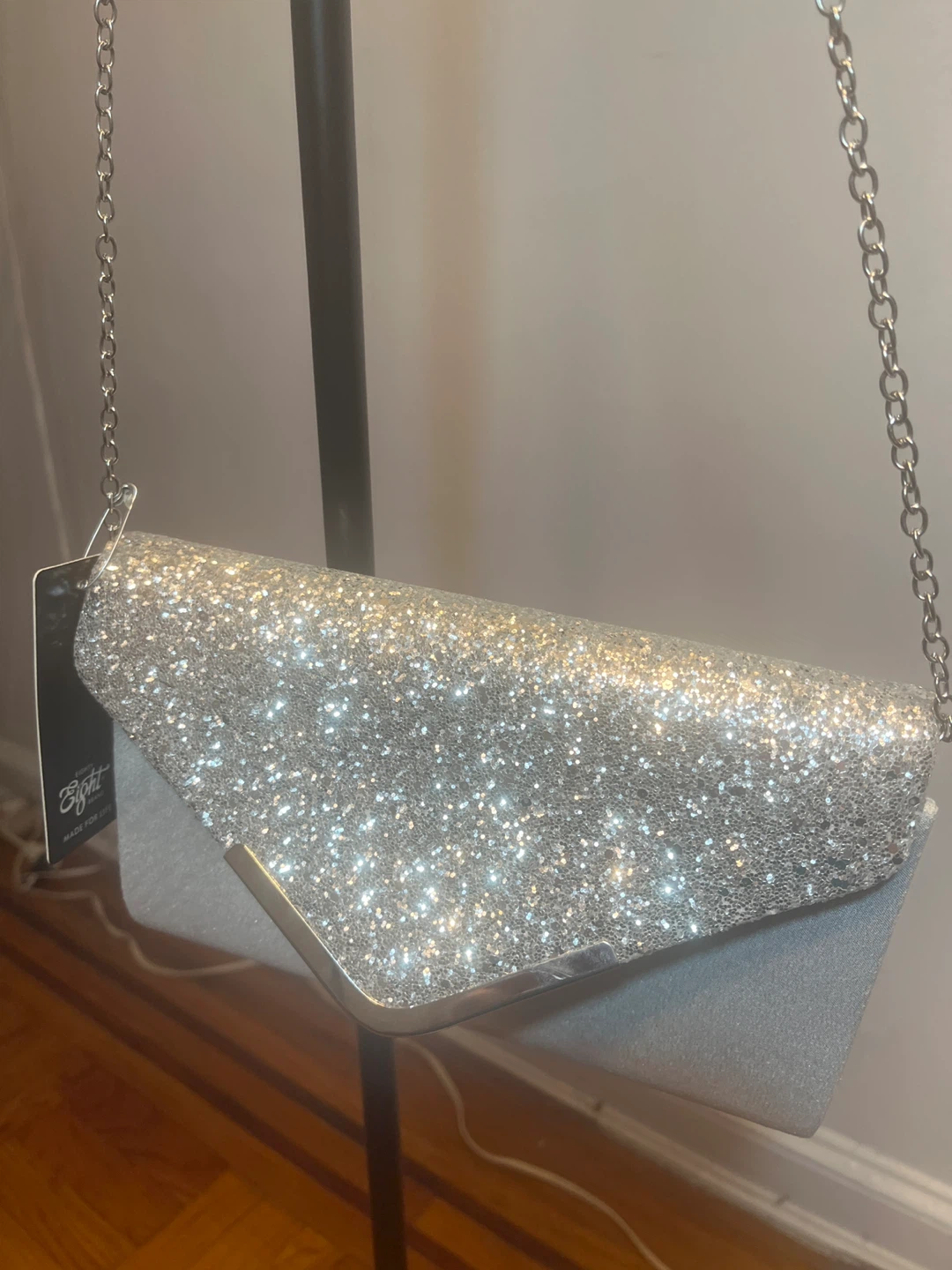 Glitter Envelope Clutch Handbag
