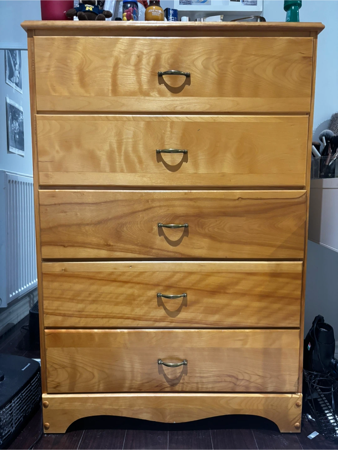 * on hold* Solid Wood 5-Drawer Dresser / Chest of Drawers