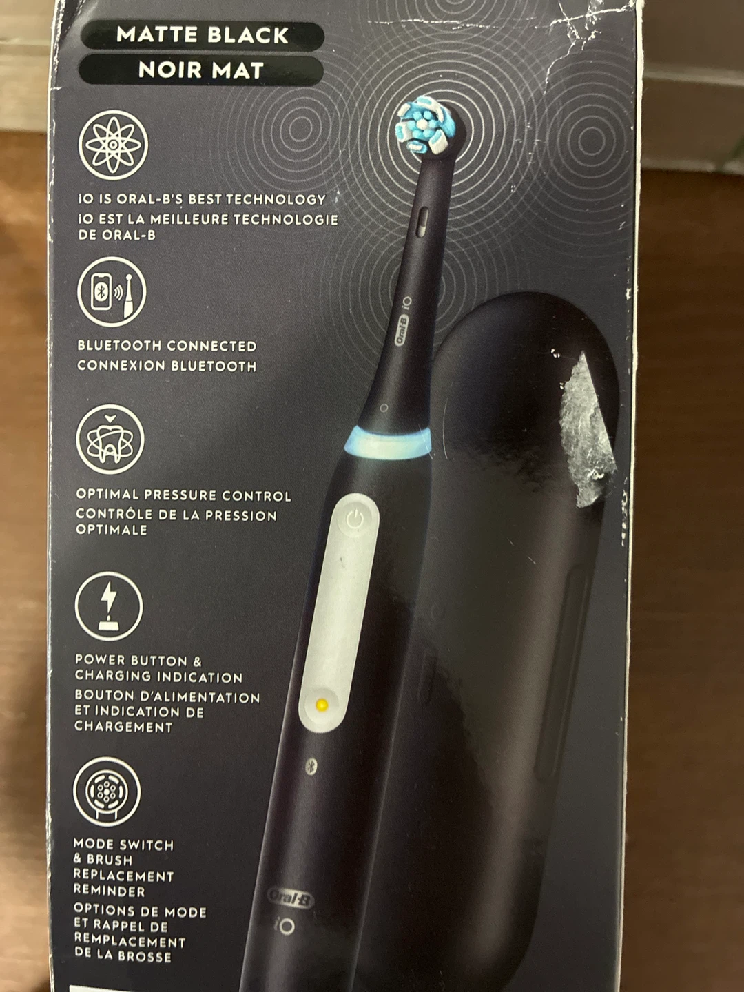 Oral-B iO Series 4 Rechargeable Toothbrush - Matte Black - photo 3