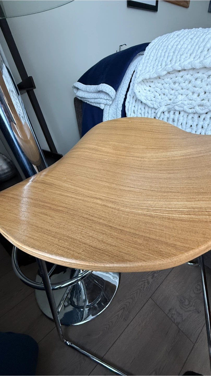 Set of 2 Modern Bar Stools - photo 5