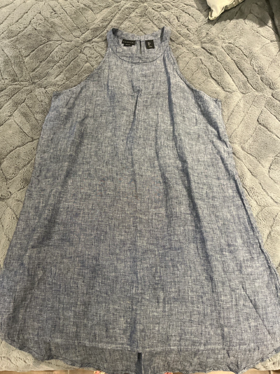 Talbots Linen Blend Dress