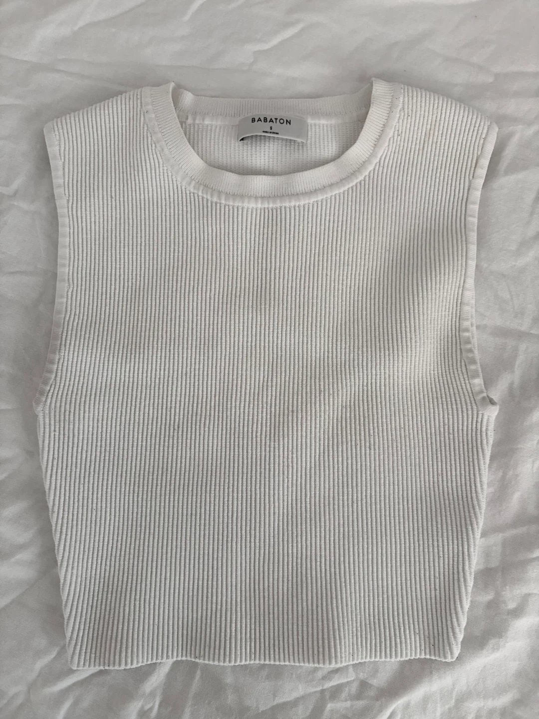 Aritzia Babaton Sculpt Knit Tank Top - Size S