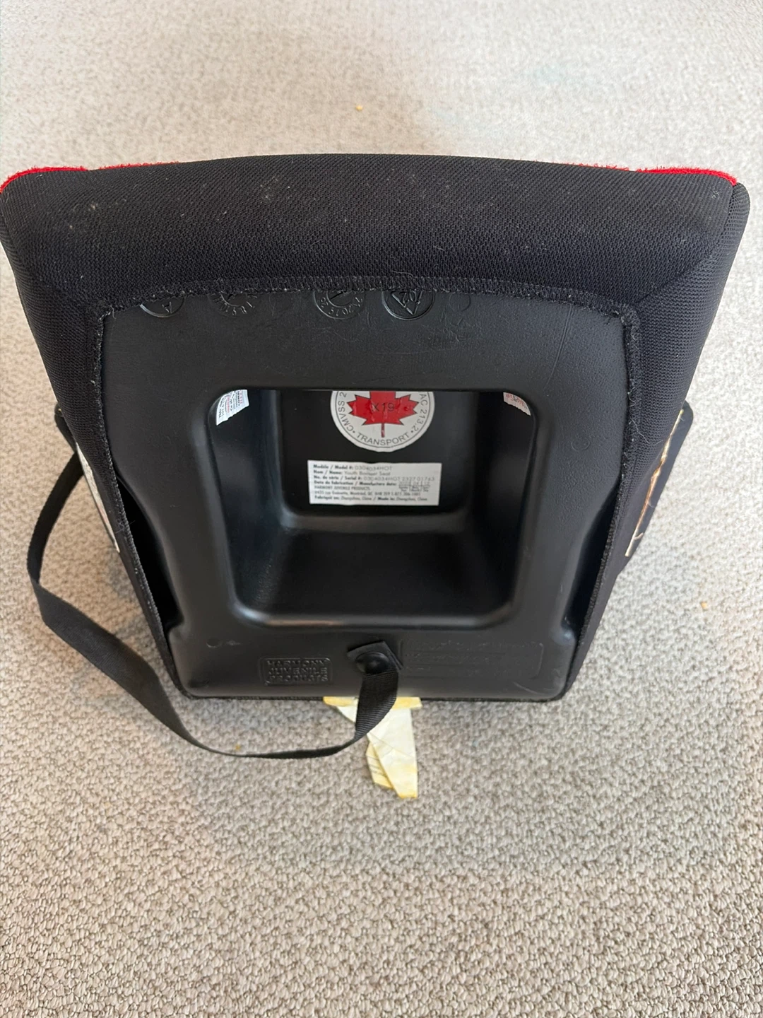 Harmony Booster Car Seat - Flames Design - photo 2