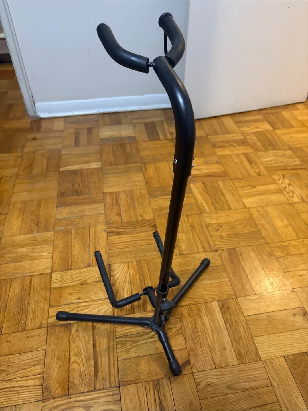 Black Foldable Guitar Stand - photo 4