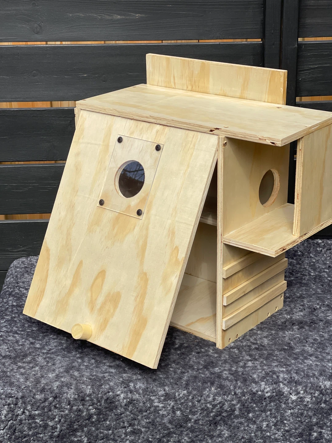 Wooden squirrel box condo - photo 5