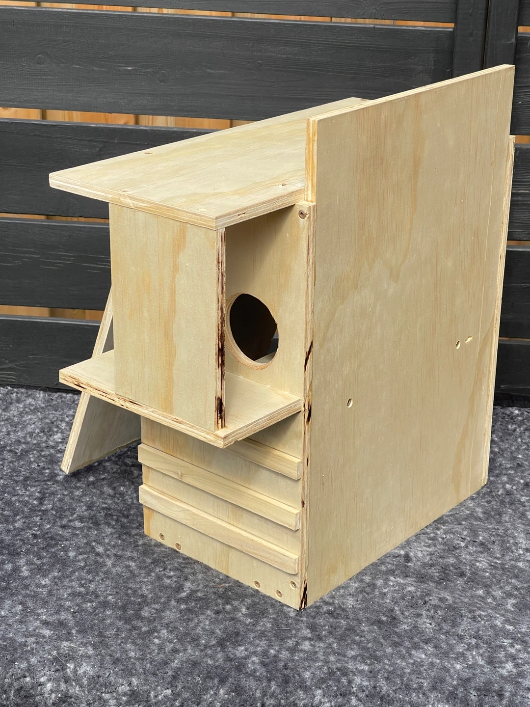 Wooden squirrel box condo - photo 4