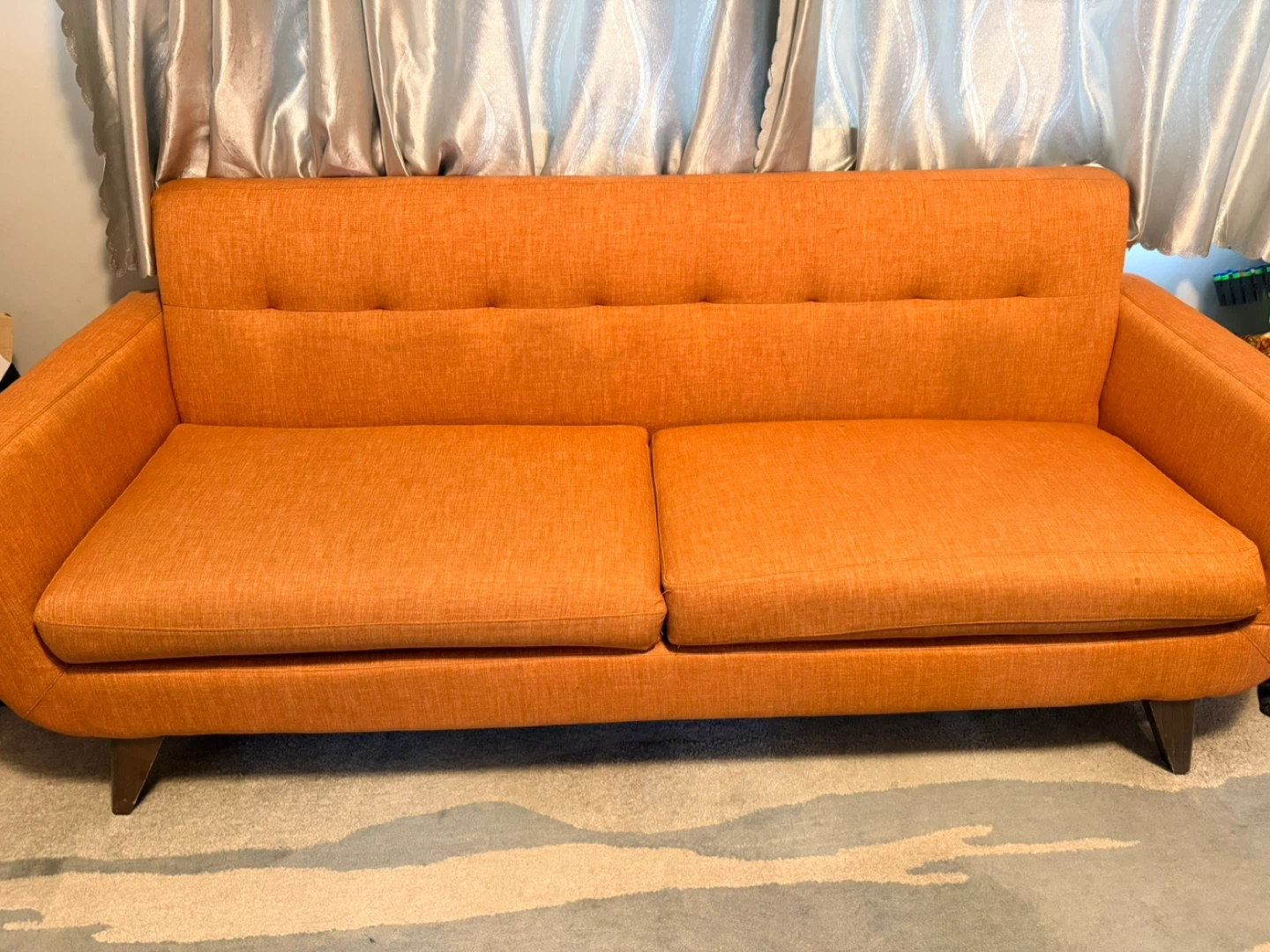 Orange Sofa