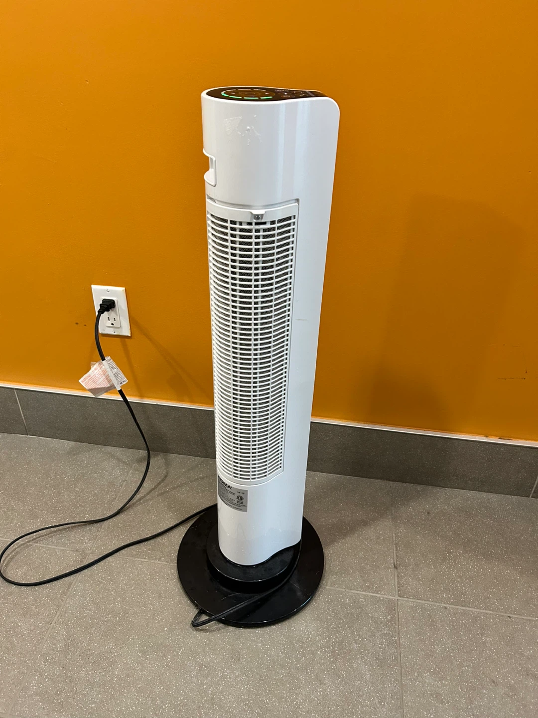 Noma White Tower Fan and heater - photo 4