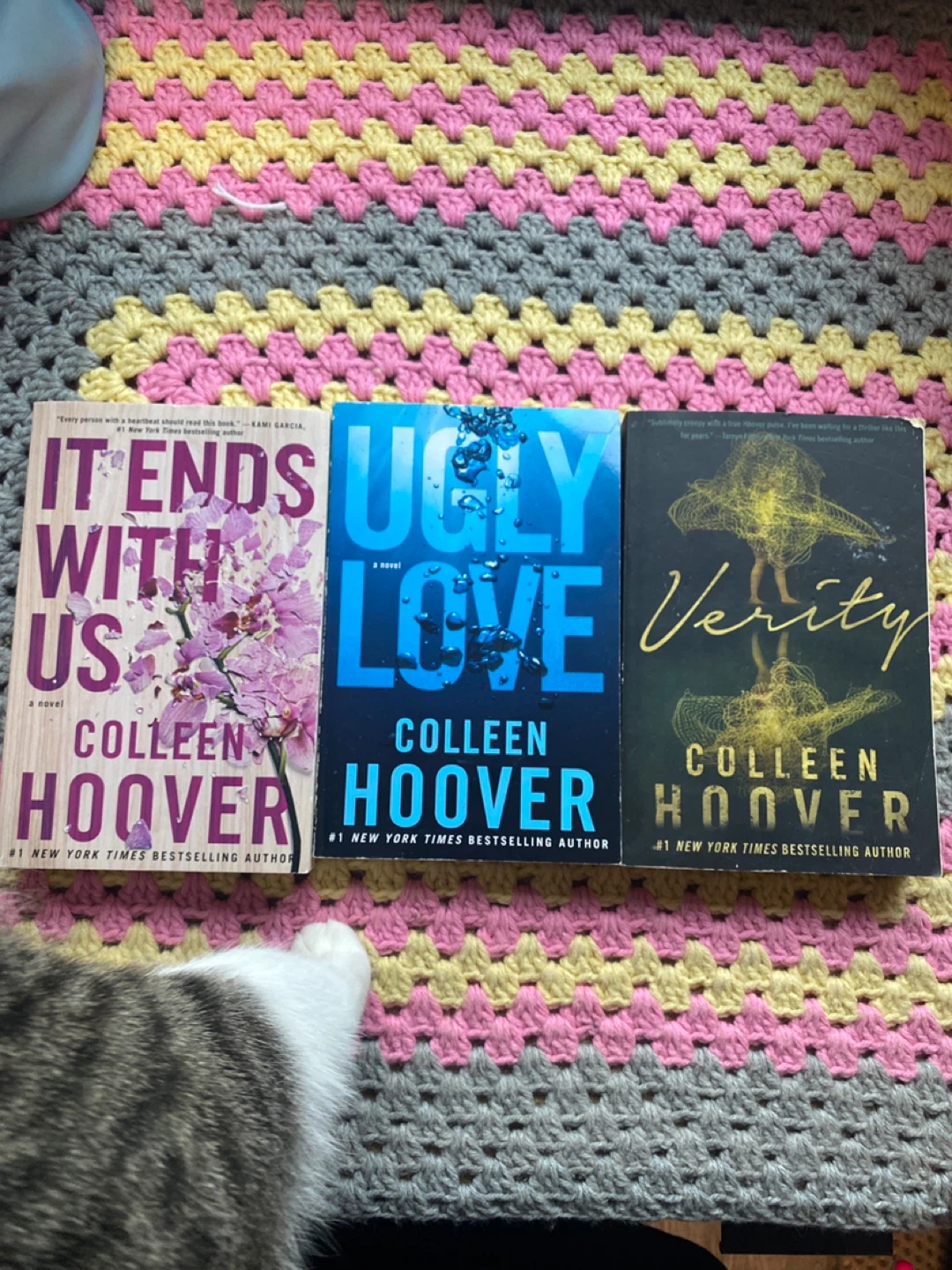 Colleen Hoover Novels - It Ends With Us, Ugly Love, Verity