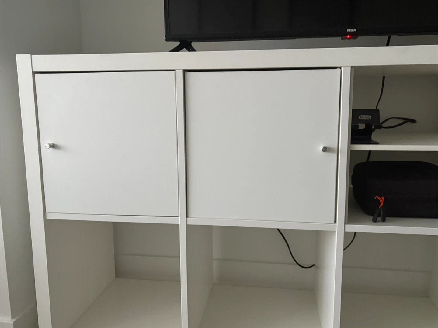 IKEA KALLAX Unit with Doors/Shelf Inserts - photo 2