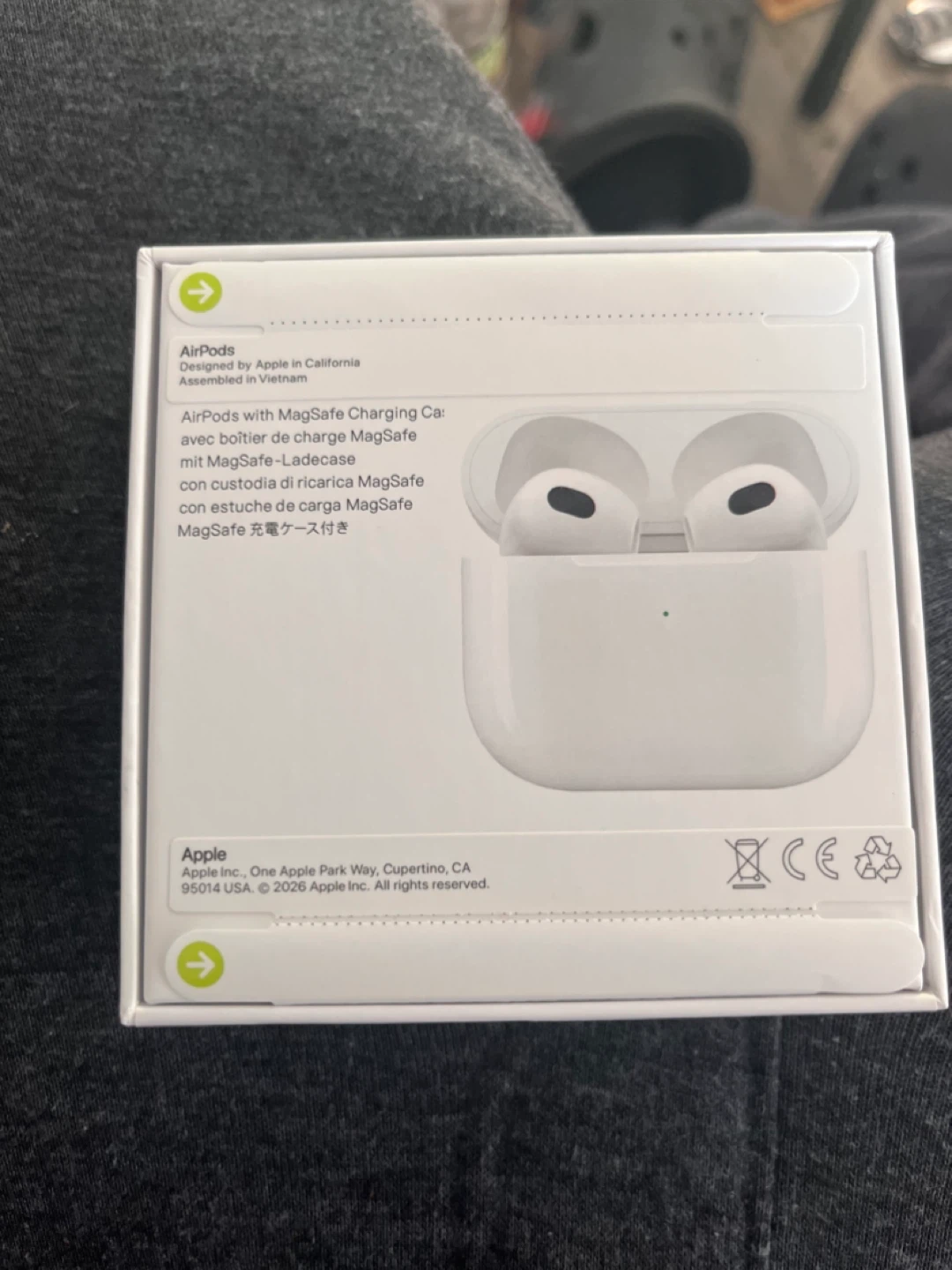 Apple AirPods (3rd generation) with MagSafe Charging Case - photo 2