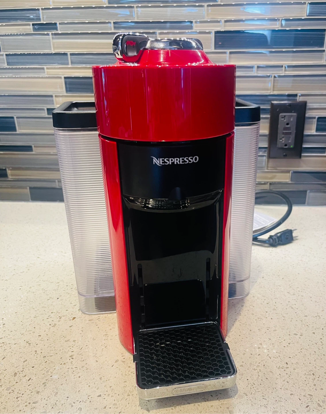 Nespresso VertuoPlus Coffee Machine - Red - photo 4