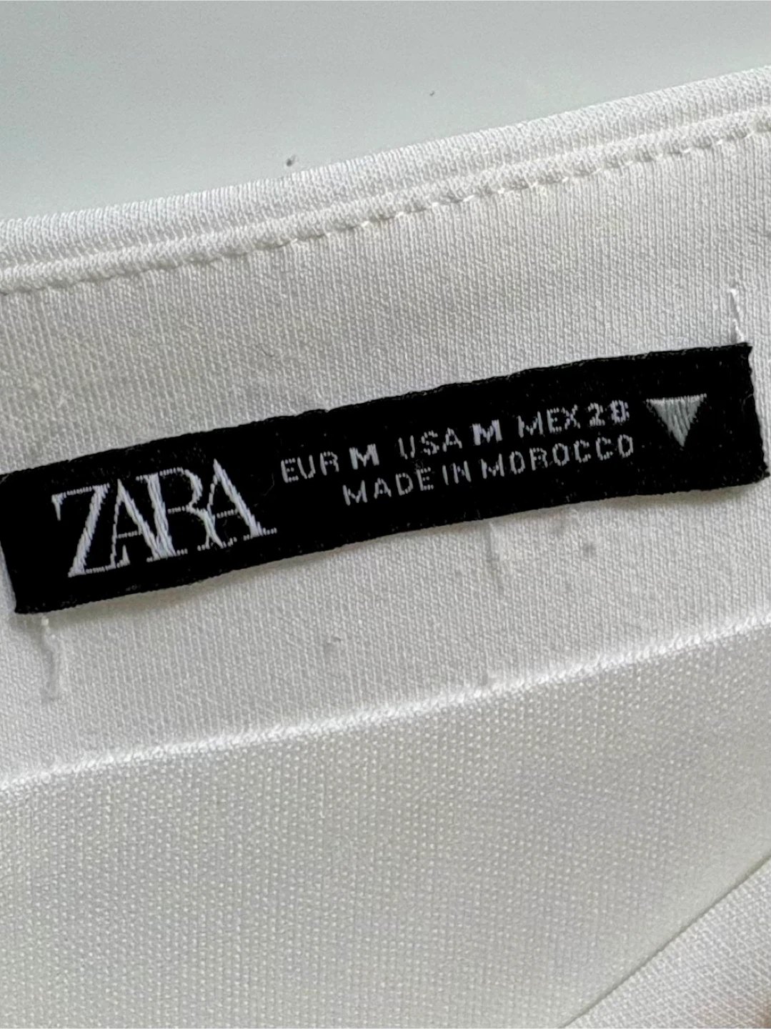 Zara Cream Strapless Midi Dress