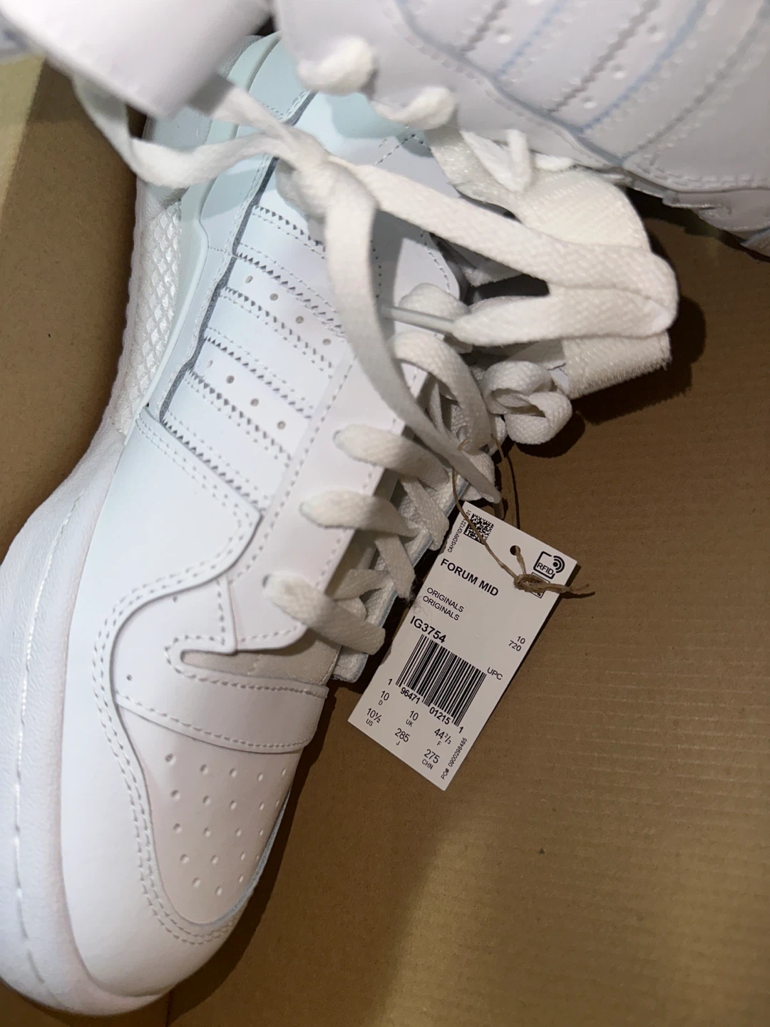 Adidas Forum Mid Shoes - White - Men's Size 10.5 - photo 5