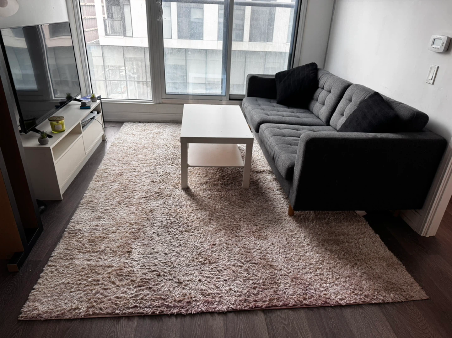 Large Shaggy Area Rug 7*9 size from home depot - photo 2
