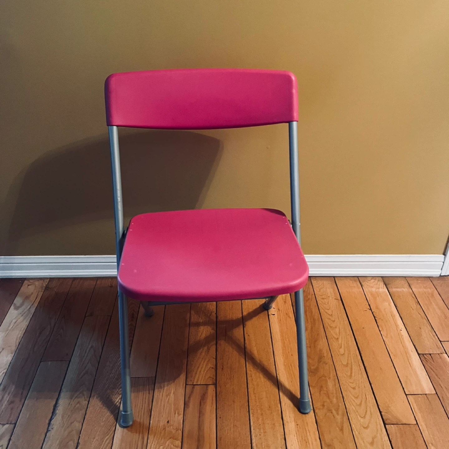 Pink Folding Chair