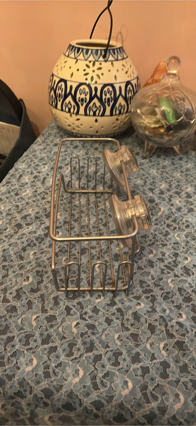 Wire Shower Caddy with Suction Cups - photo 3