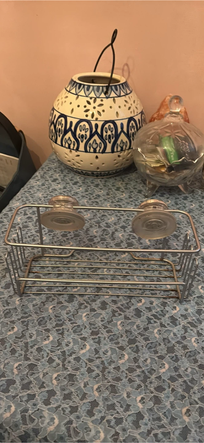 Wire Shower Caddy with Suction Cups - photo 4