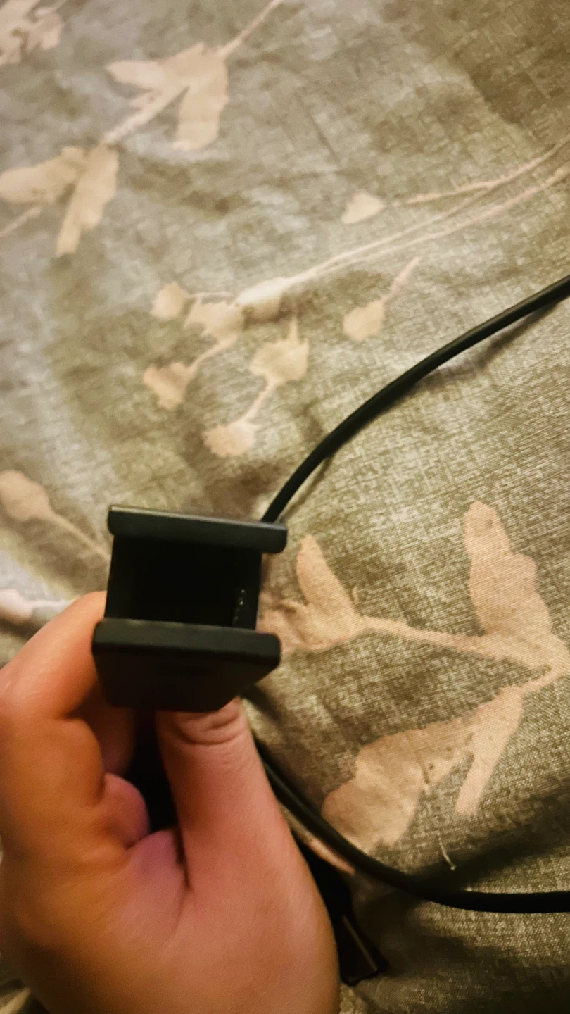 Black USB Charging Cable for Fitness Tracker - photo 2