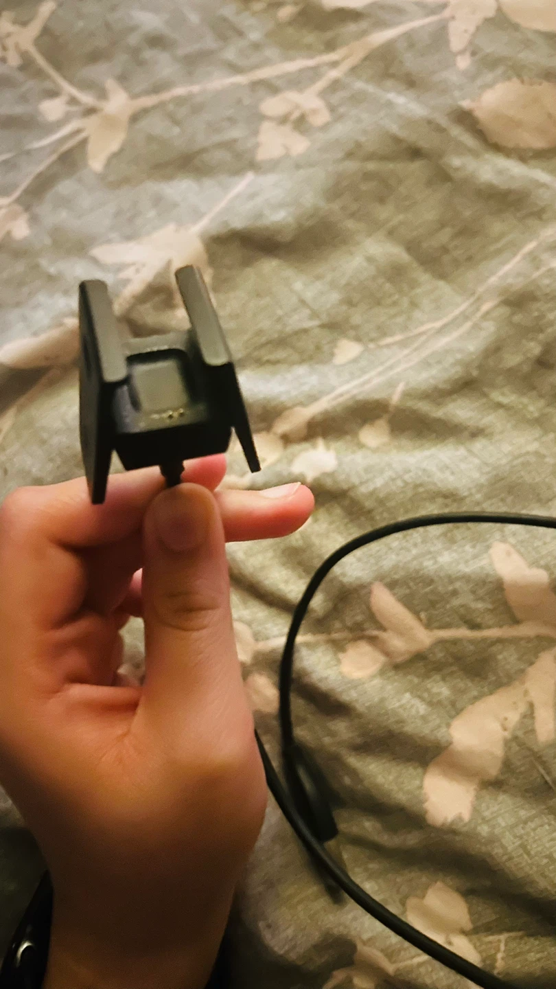 Black USB Charging Cable for Fitness Tracker - photo 3