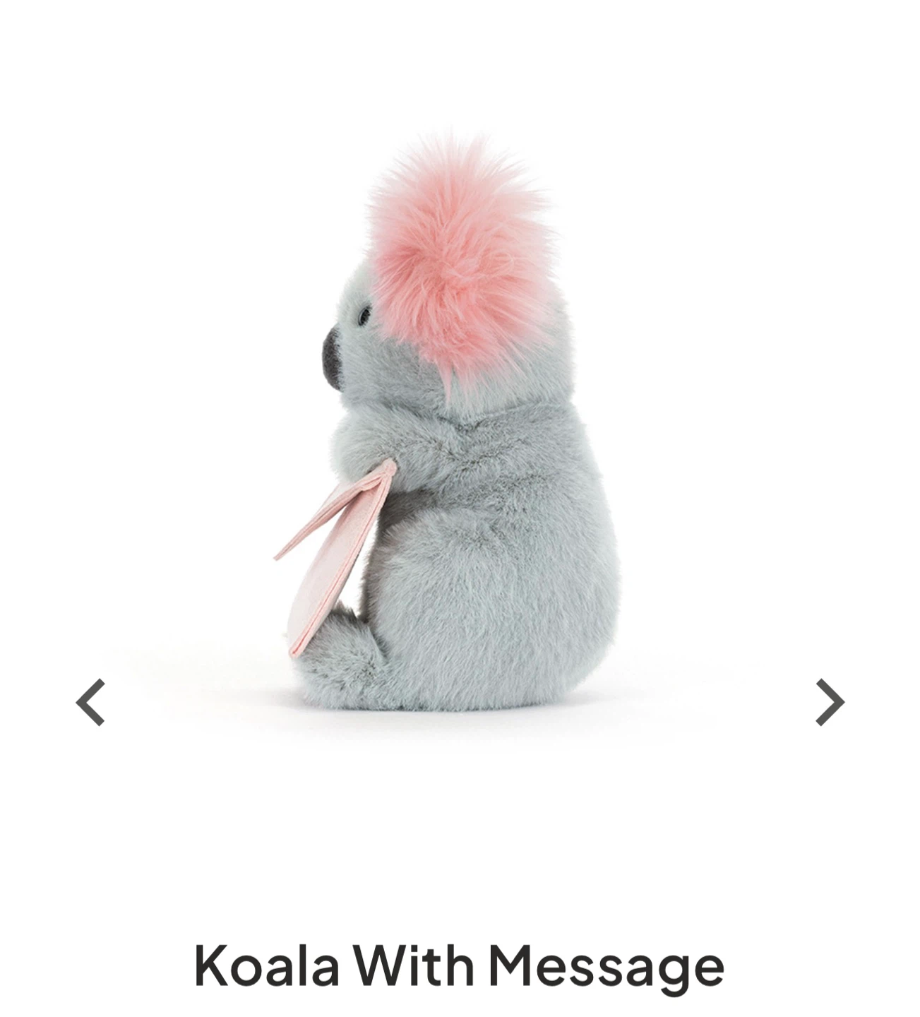 Jellycat Koala With Message Plush Toy - photo 4