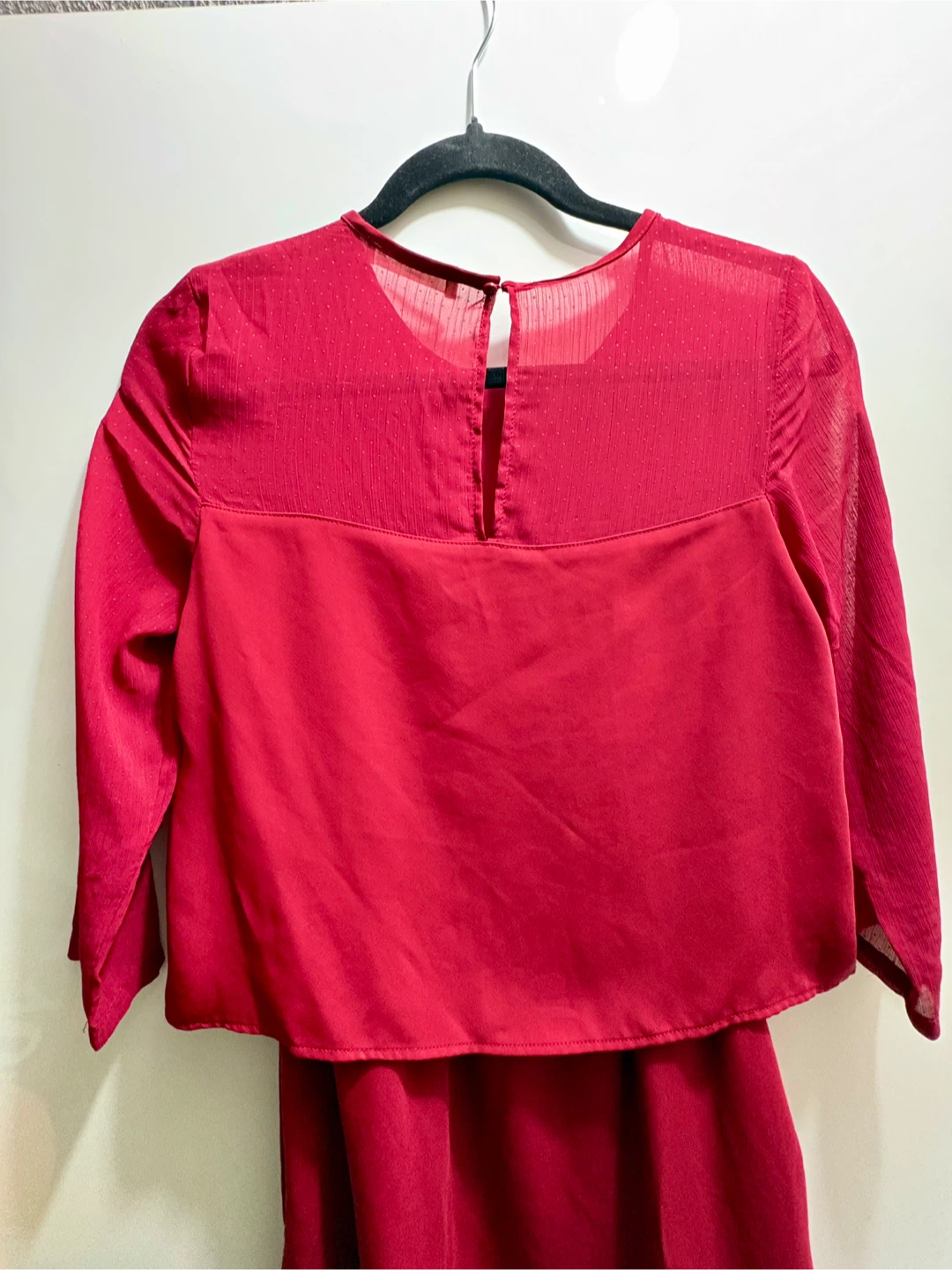 Mango Casual Red Dress  Size XS - photo 3