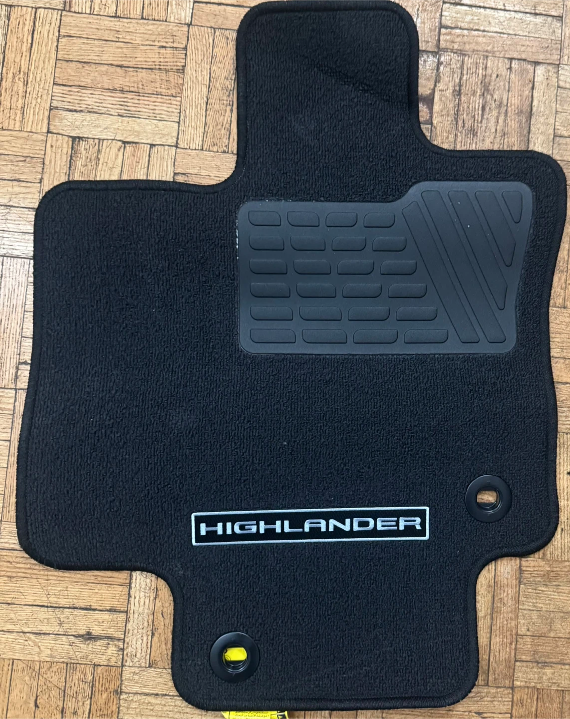 Set of 4 Black Highlander All-Weather Floor Mats - photo 3
