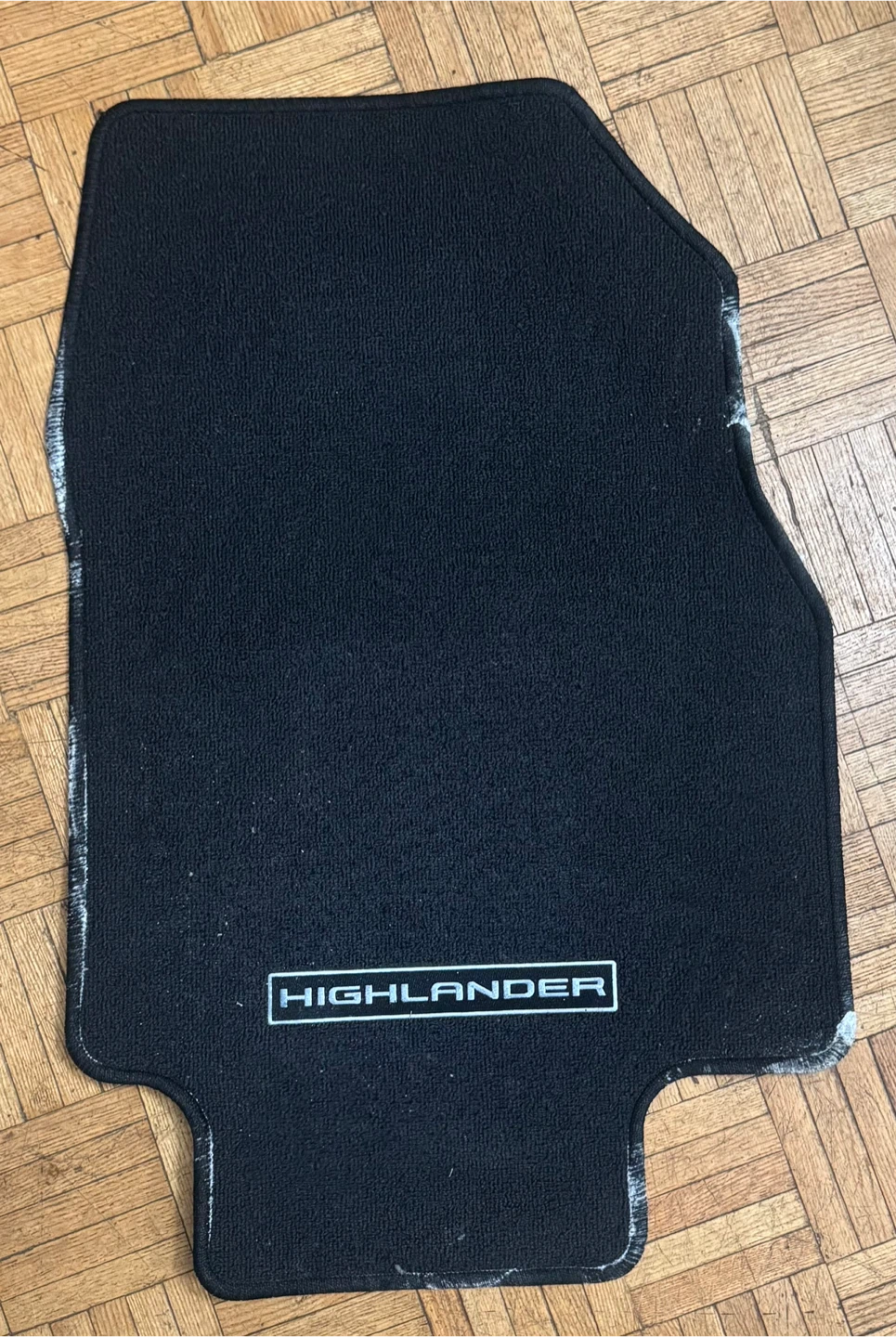 Set of 4 Black Highlander All-Weather Floor Mats