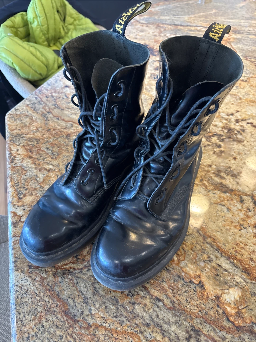 Dr. Martens Black Leather Boots - photo 2