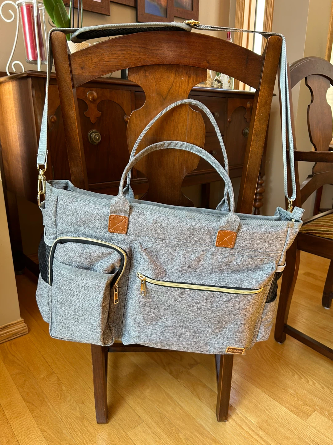 Rabjen Laptop Tote Bag - Grey - photo 2