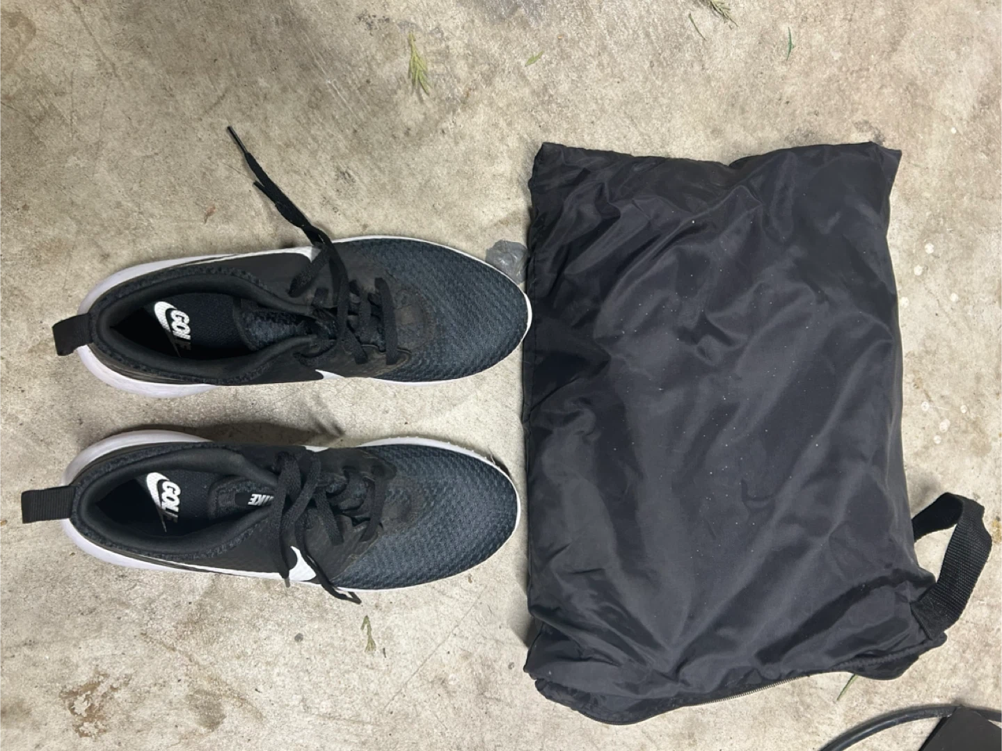 Nike Golf Shoes - Black/White
