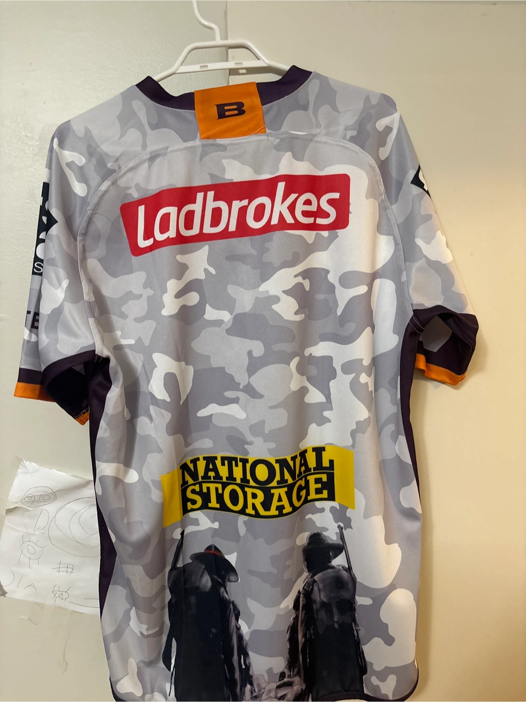 Brisbane Broncos NRL Rugby League Jersey 2XL - photo 3
