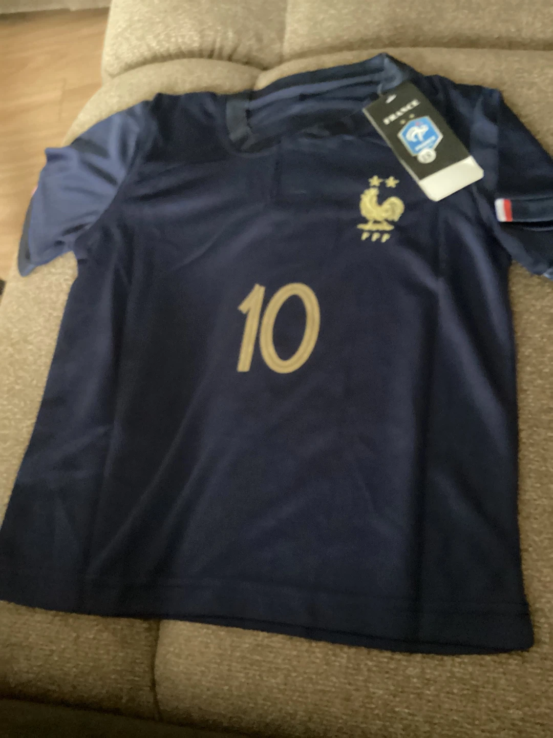 Kids France National Football Team Jersey - Mbappé #10