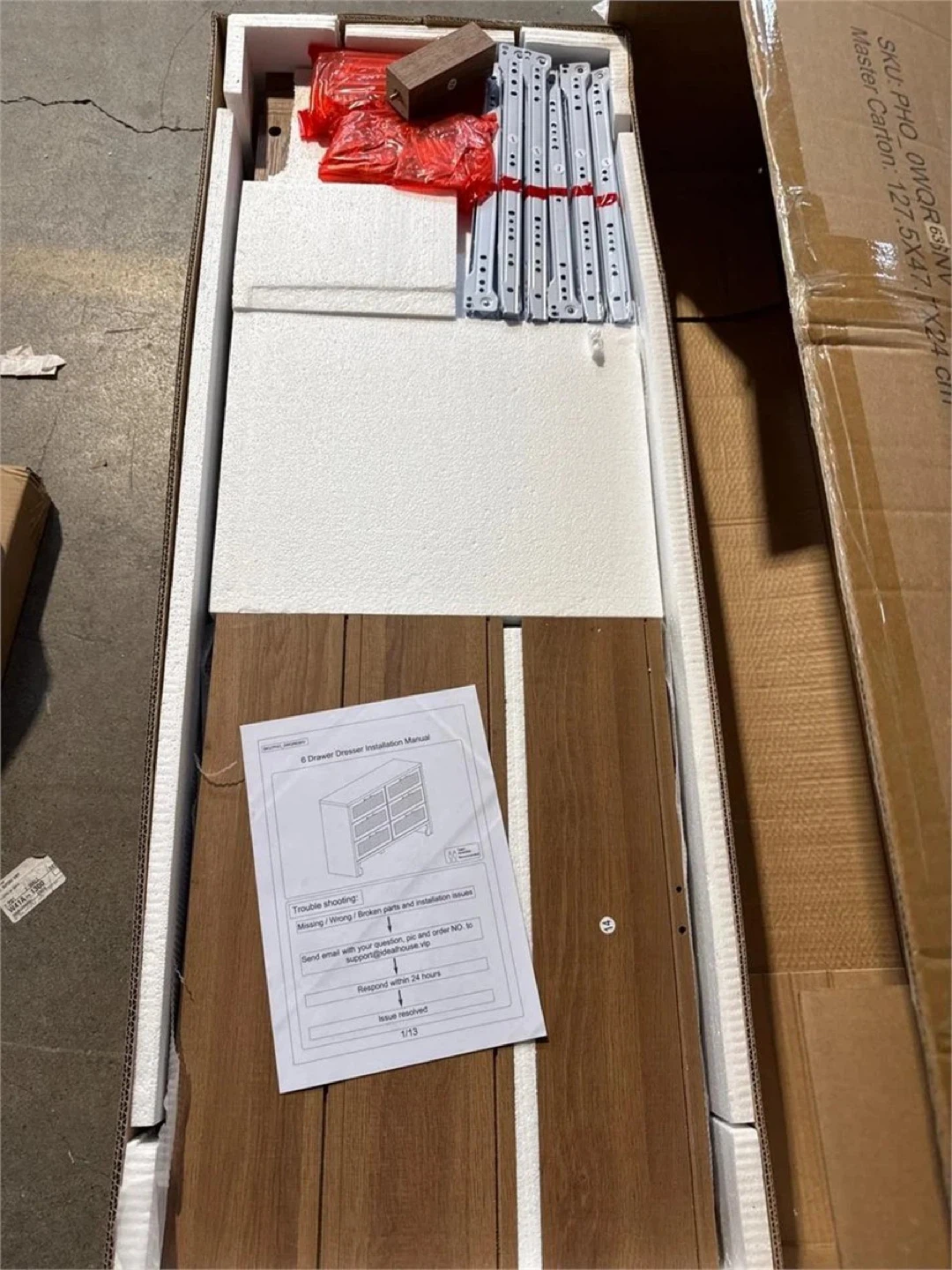 6 Drawer Dresser for Bedroom