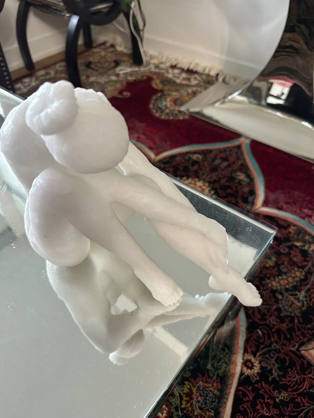 White Nude Figure Candle - photo 3