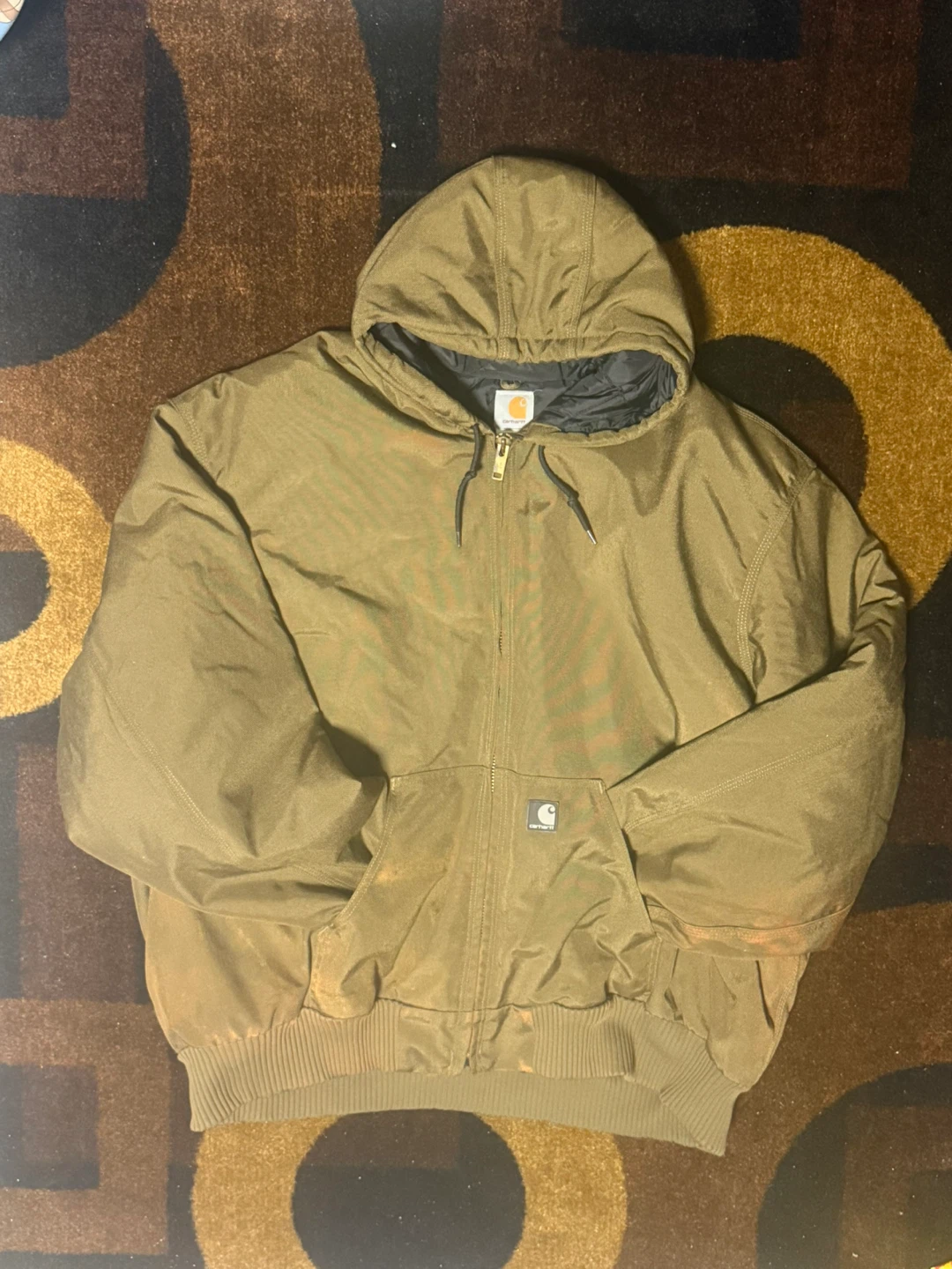 Carhartt Hooded Jacket Size 4XL