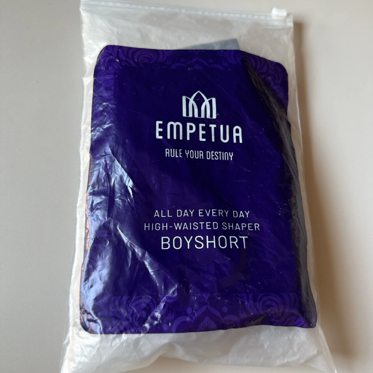 Empetua High-Waisted Shaper Boyshort - Black, Size 2XL