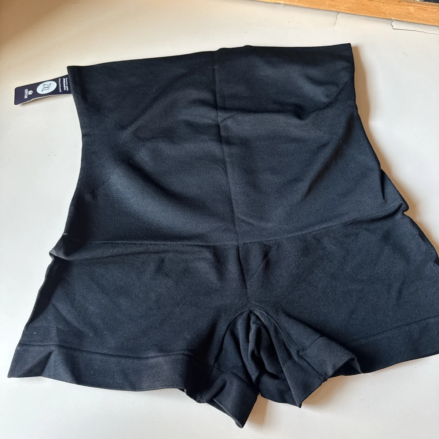 Empetua High-Waisted Shaper Boyshort - Black, Size 2XL - photo 4