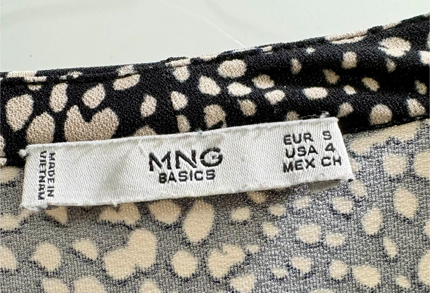MNG Basics Women's Print Dress