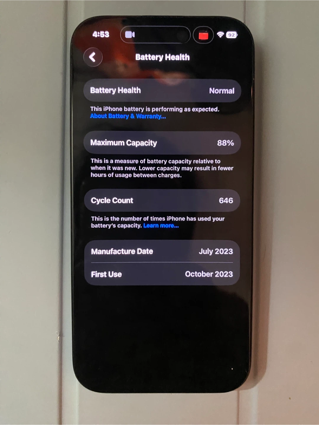 [FIRM ON PRICE] iPhone 15 Pro w 128 gb - photo 5